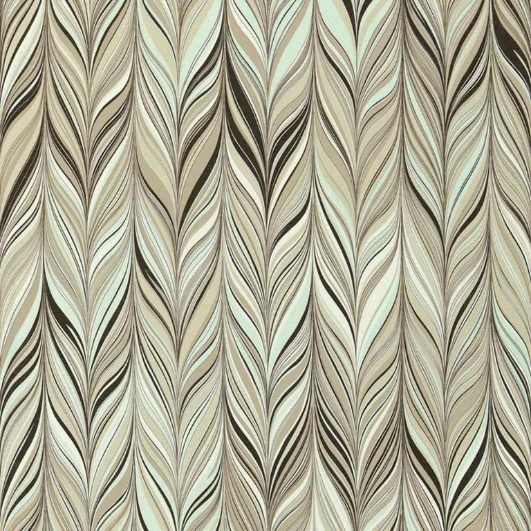 Schumacher 175050 Firenze Aquamarine fabric swatch
