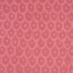 Schumacher 183733 Fish Scales Red fabric swatch