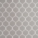 Schumacher 73094 Fishnet Grey fabric swatch