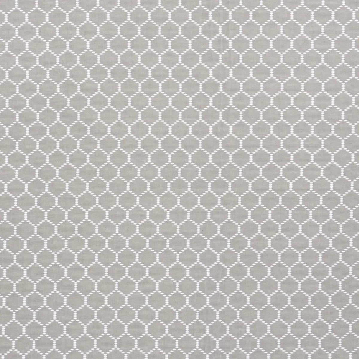 Schumacher 73094 Fishnet Grey fabric swatch