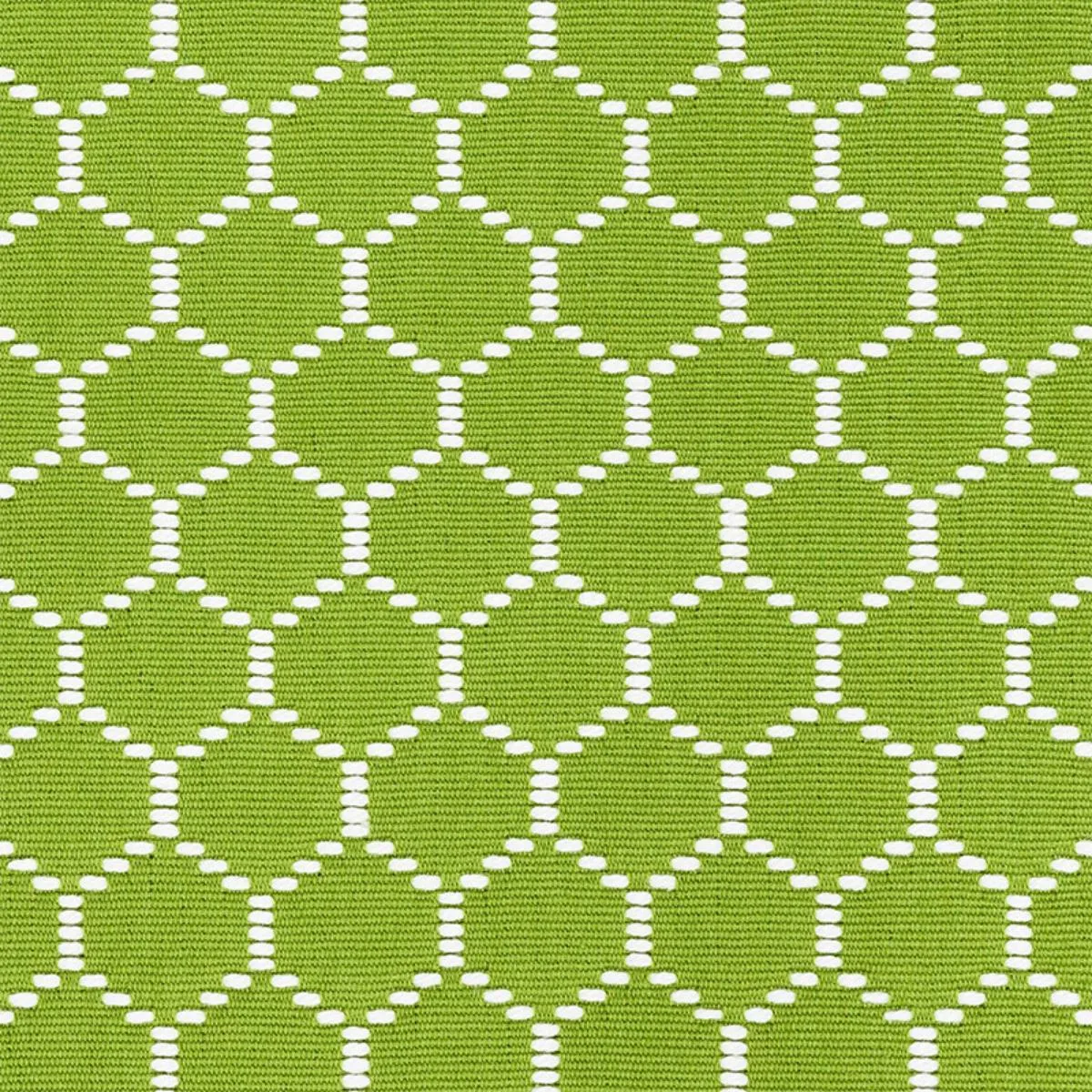Schumacher 73092 Fishnet Leaf fabric swatch