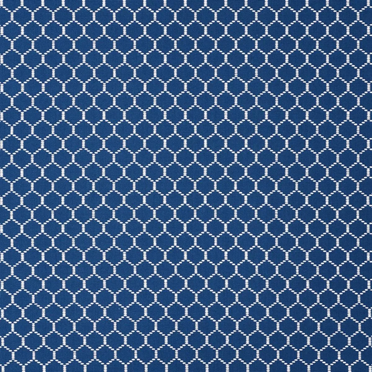 Schumacher 73093 Fishnet Marine fabric swatch