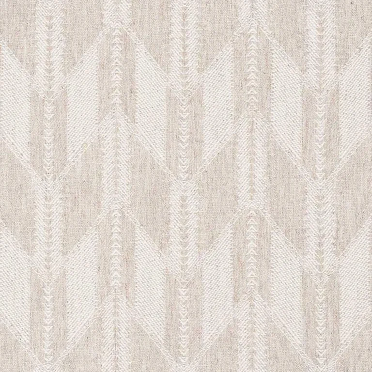 Schumacher 72131 Fitzgerald Natural fabric swatch
