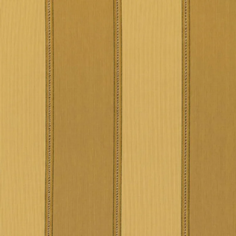 Schumacher 54042 Fitzroy Stripe Khaki/Sisal fabric swatch