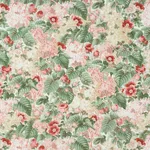 Schumacher 181871 Flora's Fleurs Apricot fabric swatch