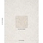 Schumacher 182980 Flora Sand fabric swatch