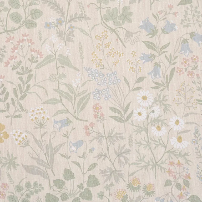 Schumacher 182980 Flora Sand fabric swatch