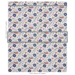 Schumacher 179952 Floralia Parchment fabric swatch
