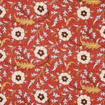 Schumacher 179950 Floralia Pompeii fabric swatch