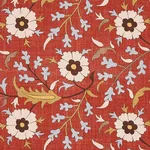 Schumacher 179950 Floralia Pompeii fabric swatch