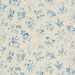 Schumacher 178790 Floreana Blue fabric swatch