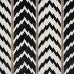 Schumacher 77111 Florentine Velvet Black fabric swatch