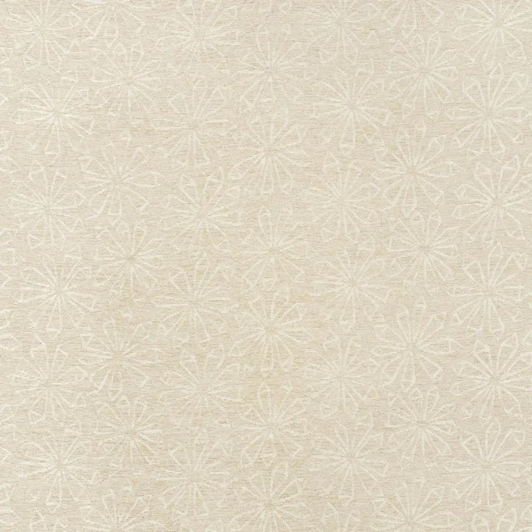 Schumacher 70860 Flower Chenille Moonstone fabric swatch