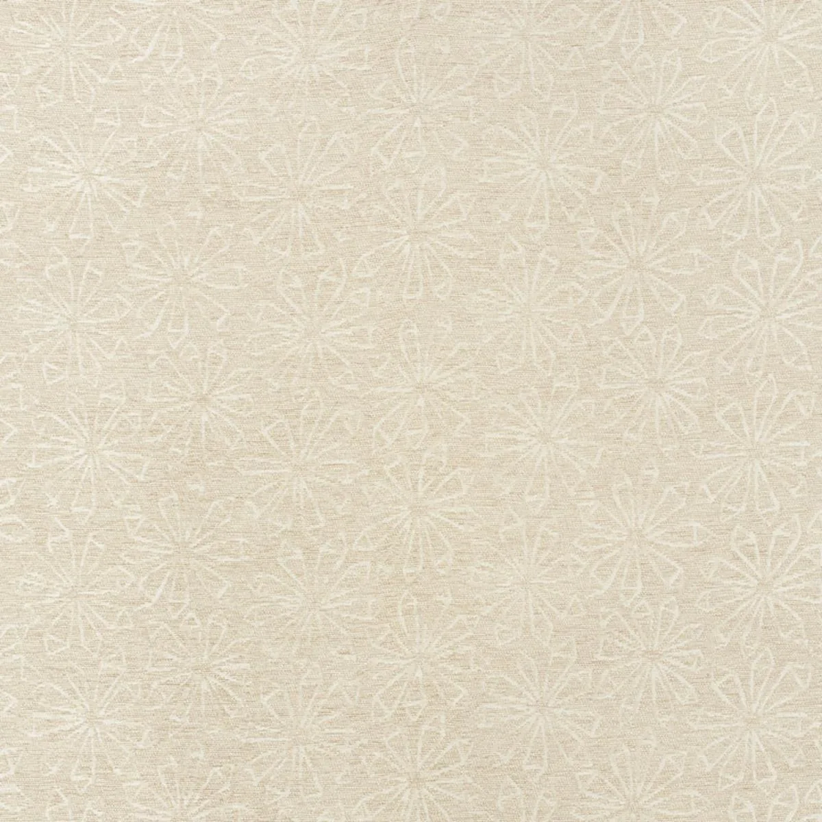 Schumacher 70860 Flower Chenille Moonstone fabric swatch