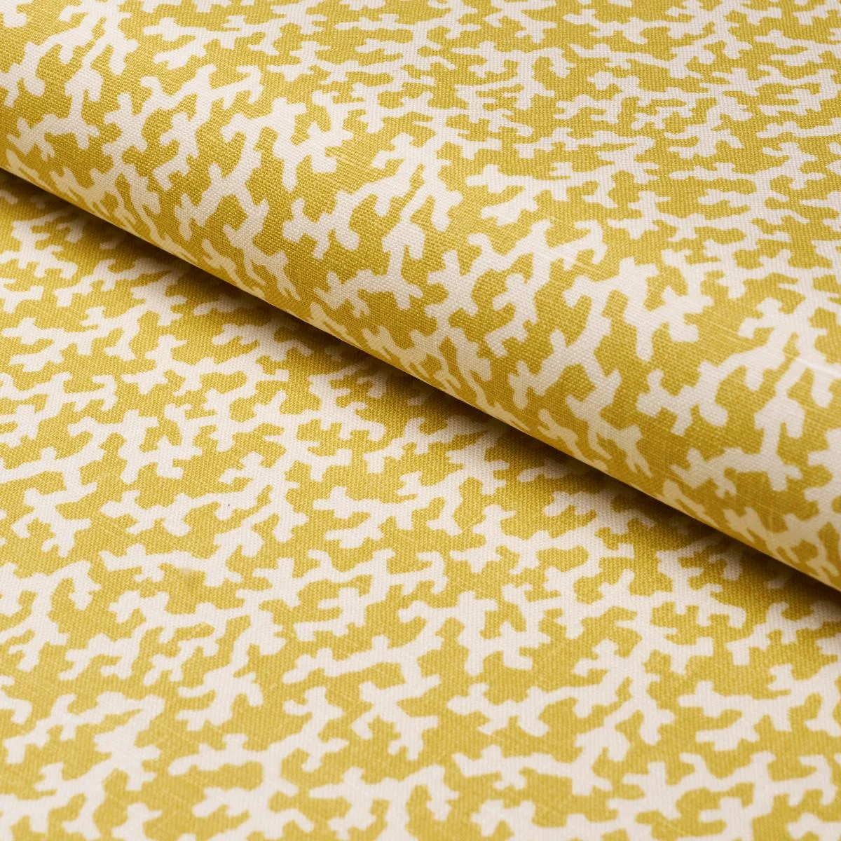 Schumacher 176128 Folly Mimosa fabric swatch