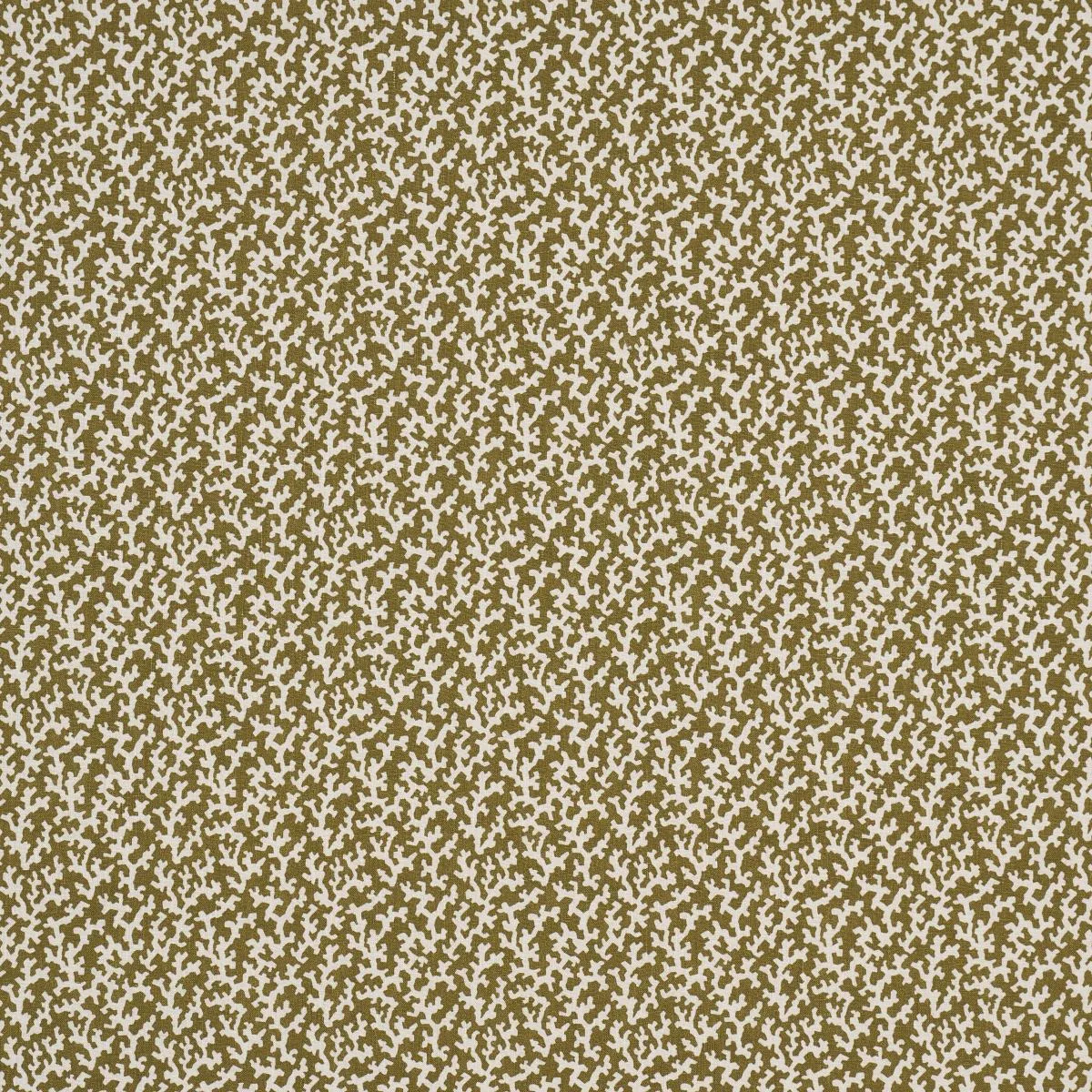 Schumacher 176129 Folly Olive fabric swatch