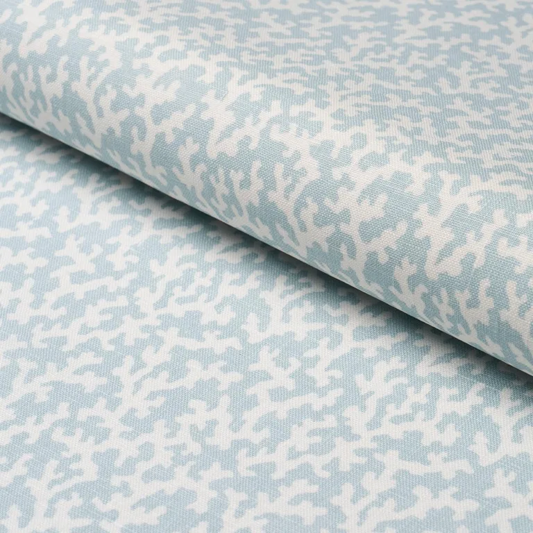 Schumacher 182090 Folly Sky fabric swatch