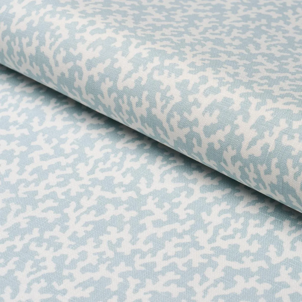 Schumacher 182090 Folly Sky fabric swatch