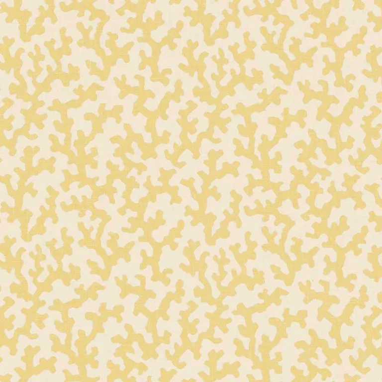 Schumacher 176122 Folly Straw fabric swatch