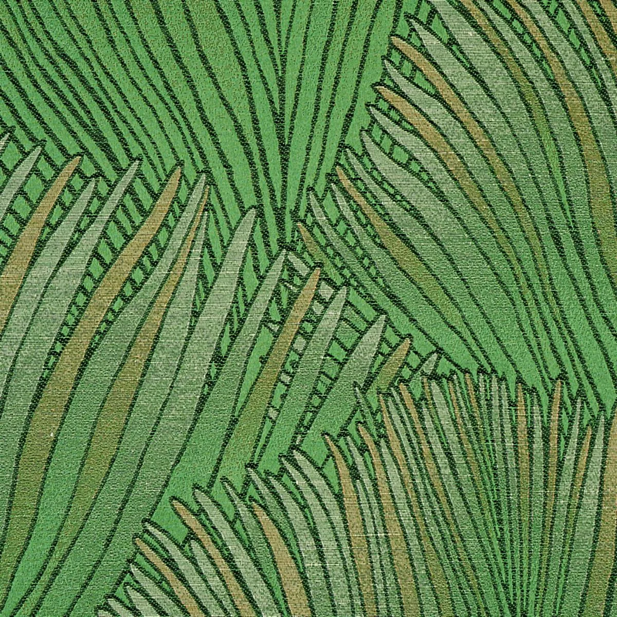 Schumacher 80551 Fondale Green fabric swatch
