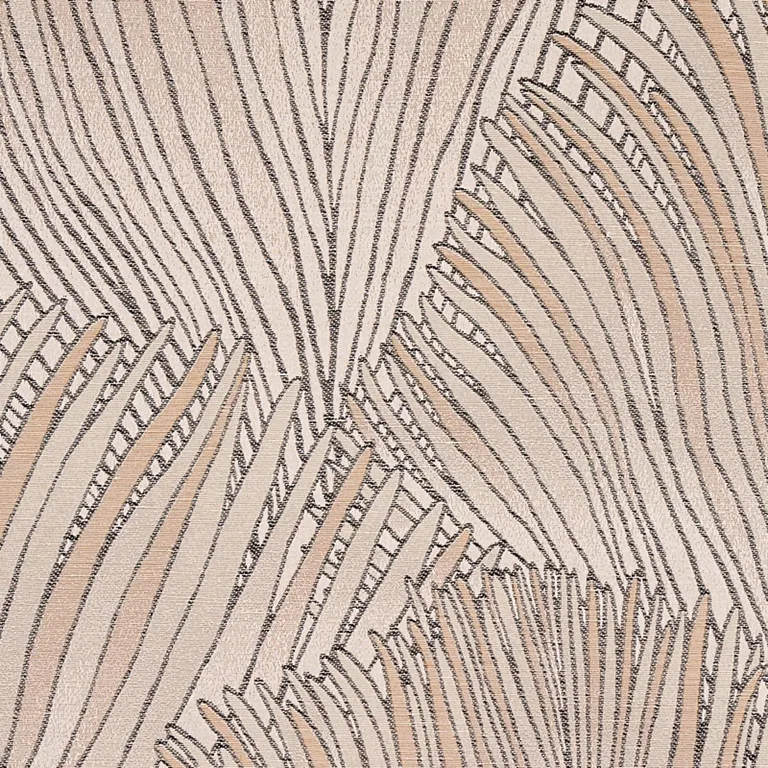 Schumacher 80552 Fondale Ivory fabric swatch