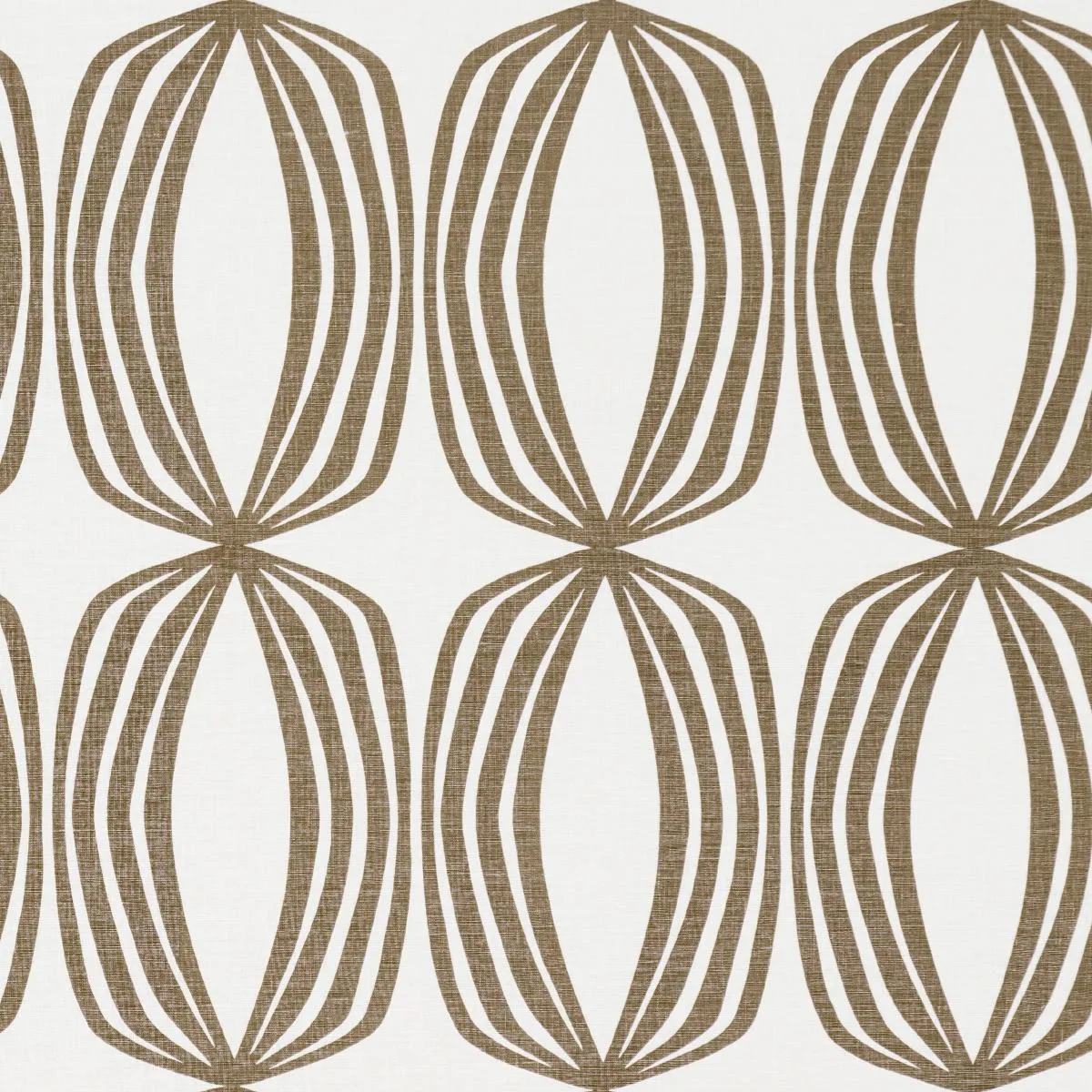 Schumacher 182320 Fontana Hand Print Peat fabric swatch