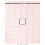 Schumacher 179121 Forest Pink fabric swatch