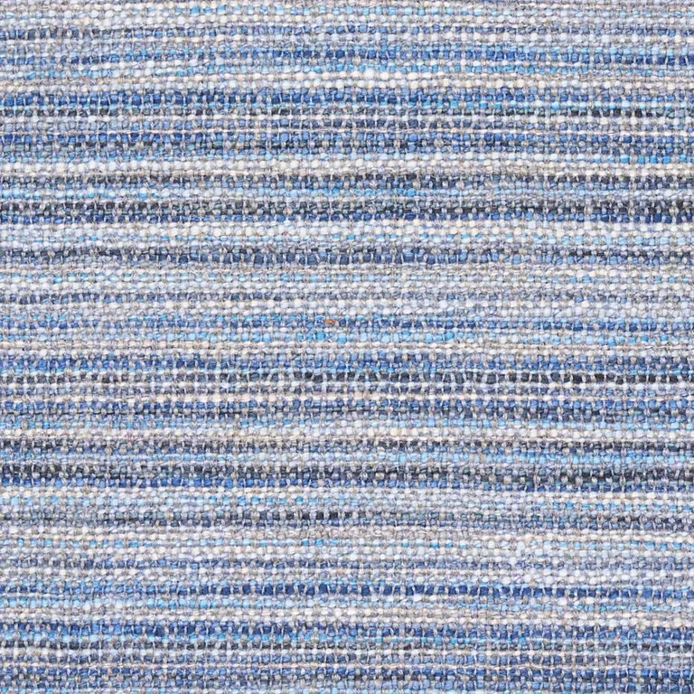 Schumacher 74439 Formentera Performance Indigo fabric swatch