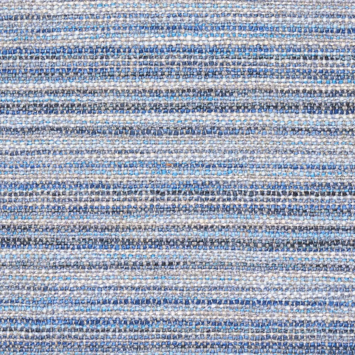 Schumacher 74439 Formentera Performance Indigo fabric swatch