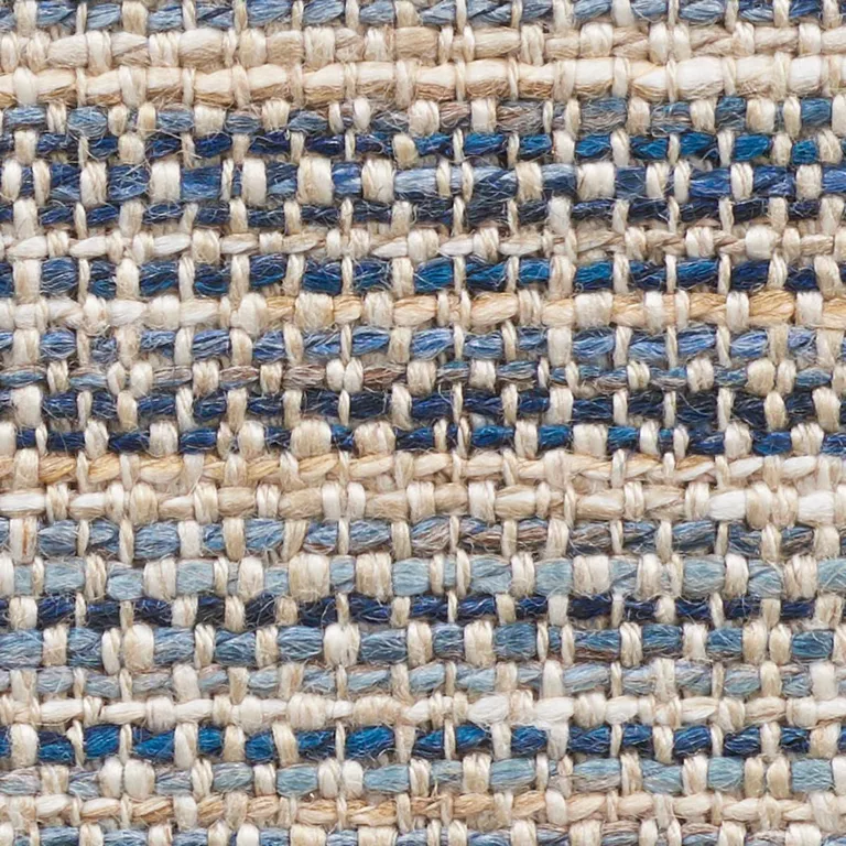Schumacher 74432 Formentera Performance Navy fabric swatch
