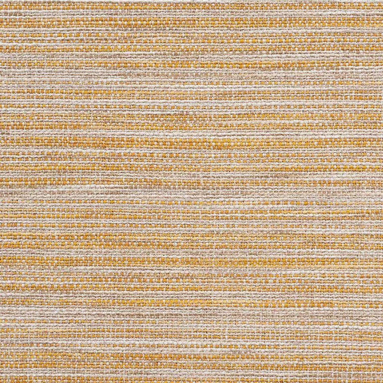 Schumacher 74434 Formentera Performance Ochre fabric swatch