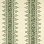 Schumacher 180720 Foxglove Indoor/Outdoor Leaf Green fabric swatch