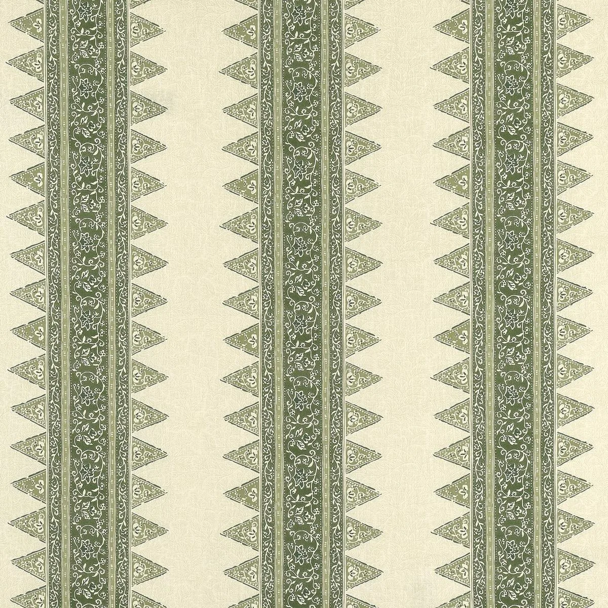 Schumacher 180720 Foxglove Indoor/Outdoor Leaf Green fabric swatch