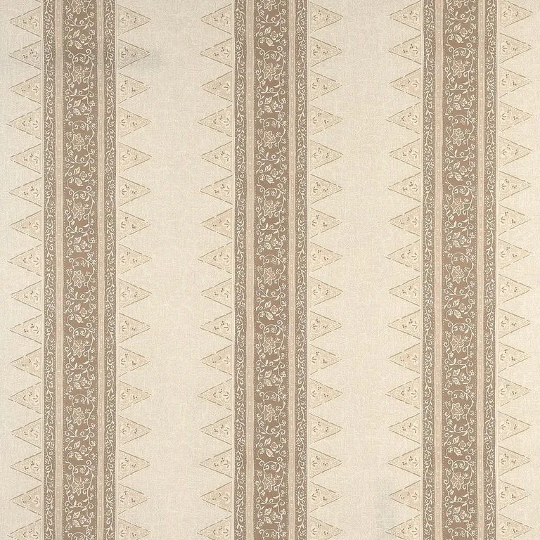 Schumacher 180722 Foxglove Indoor/Outdoor Neutral fabric swatch