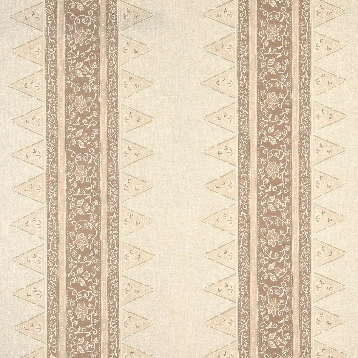 Schumacher 180722 Foxglove Indoor/Outdoor Neutral fabric swatch