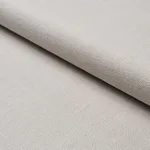 Schumacher 84944 Franc Linen Dove fabric swatch