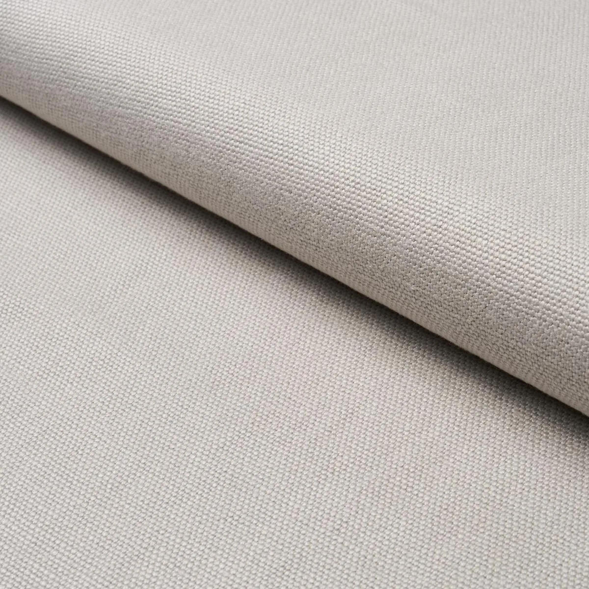 Schumacher 84944 Franc Linen Dove fabric swatch