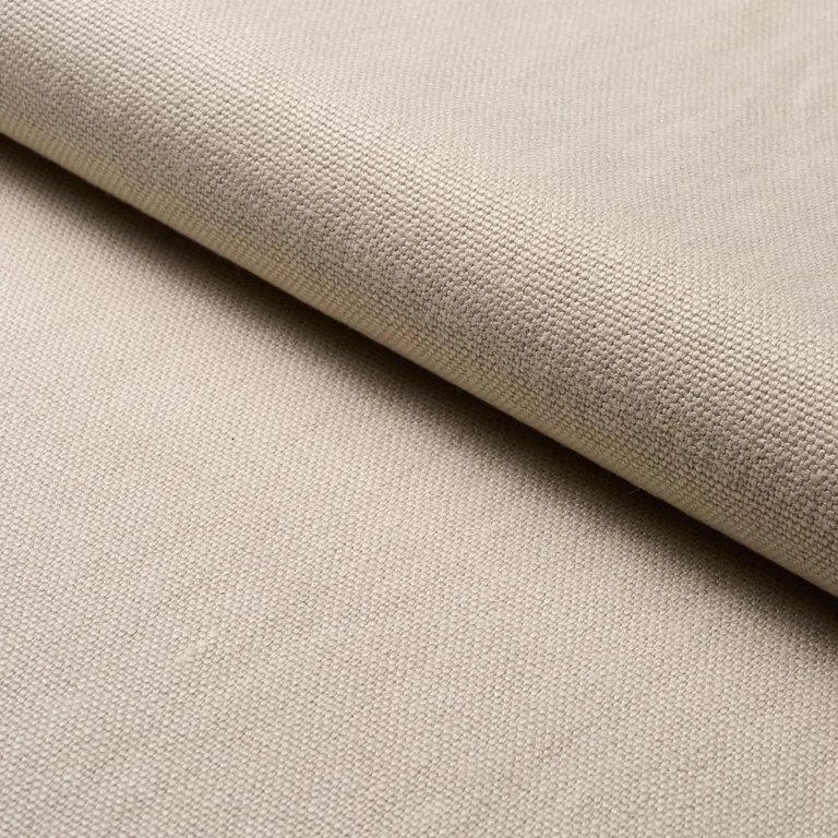 Schumacher 84941 Franc Linen Flax fabric swatch