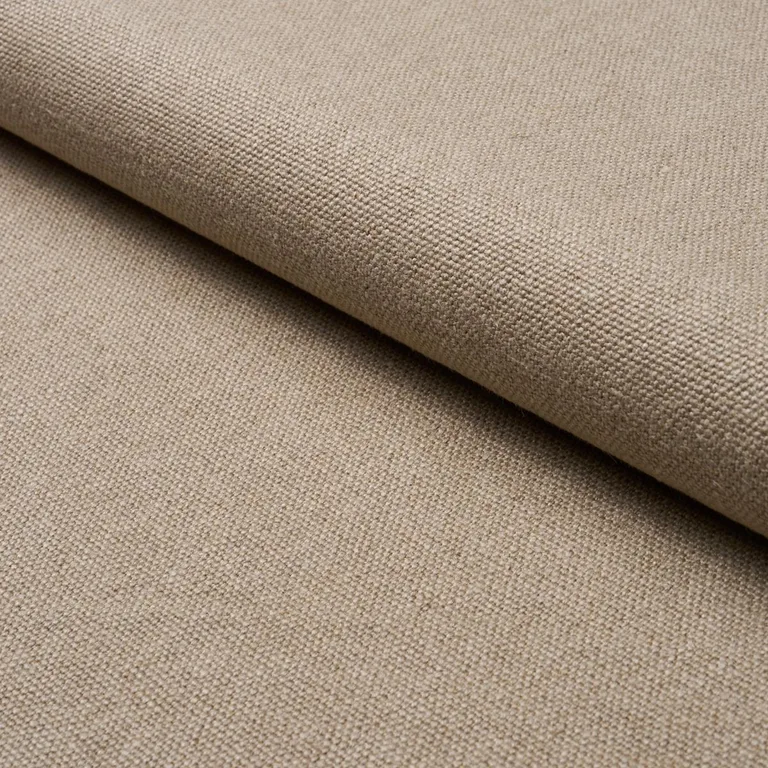 Schumacher 84942 Franc Linen Natural fabric swatch