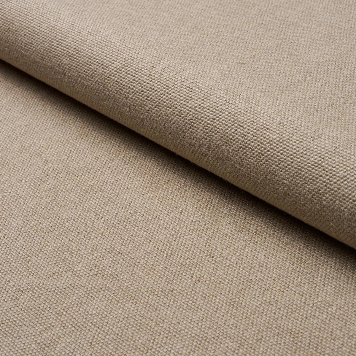 Schumacher 84942 Franc Linen Natural fabric swatch