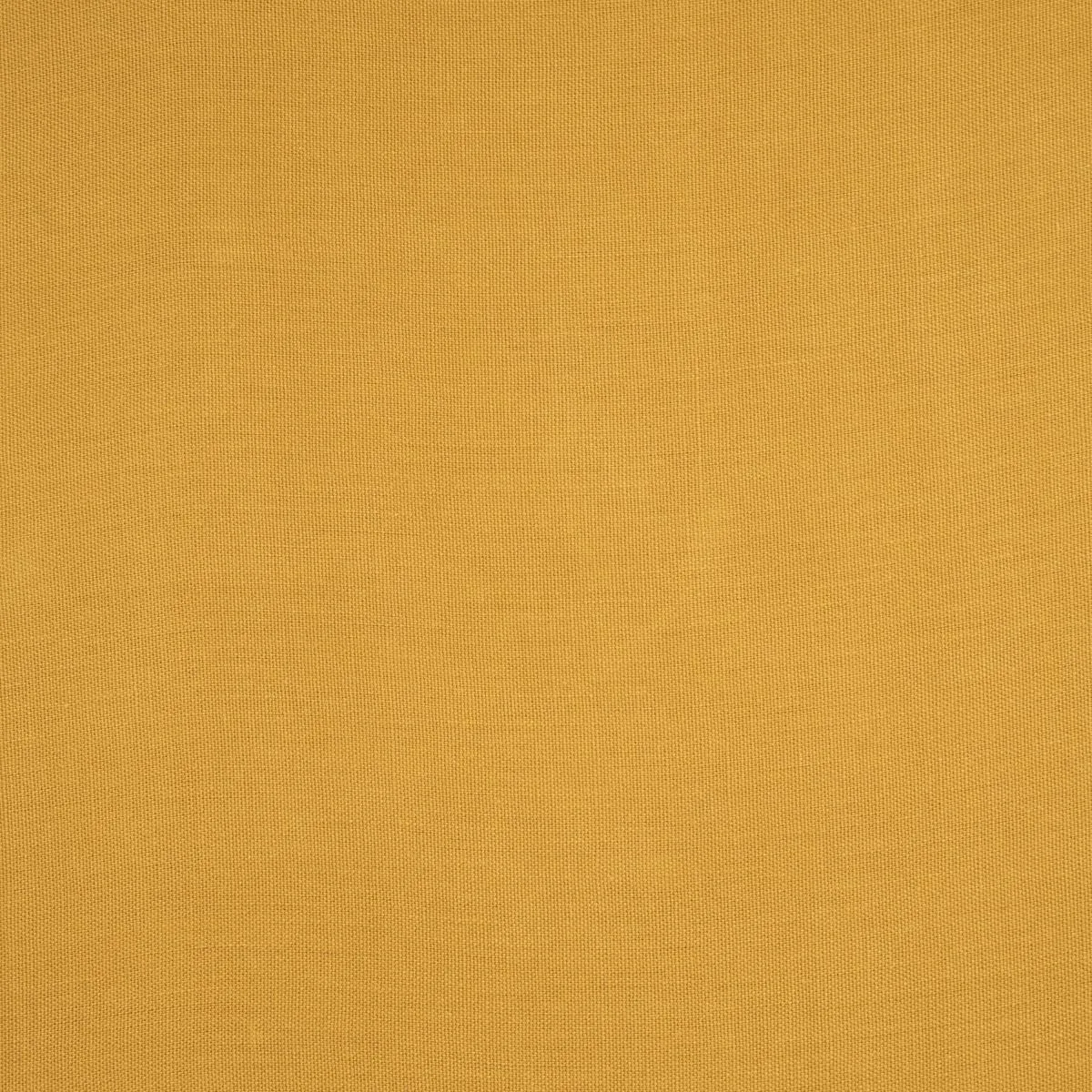 Schumacher 84949 Franc Linen Ochre fabric swatch