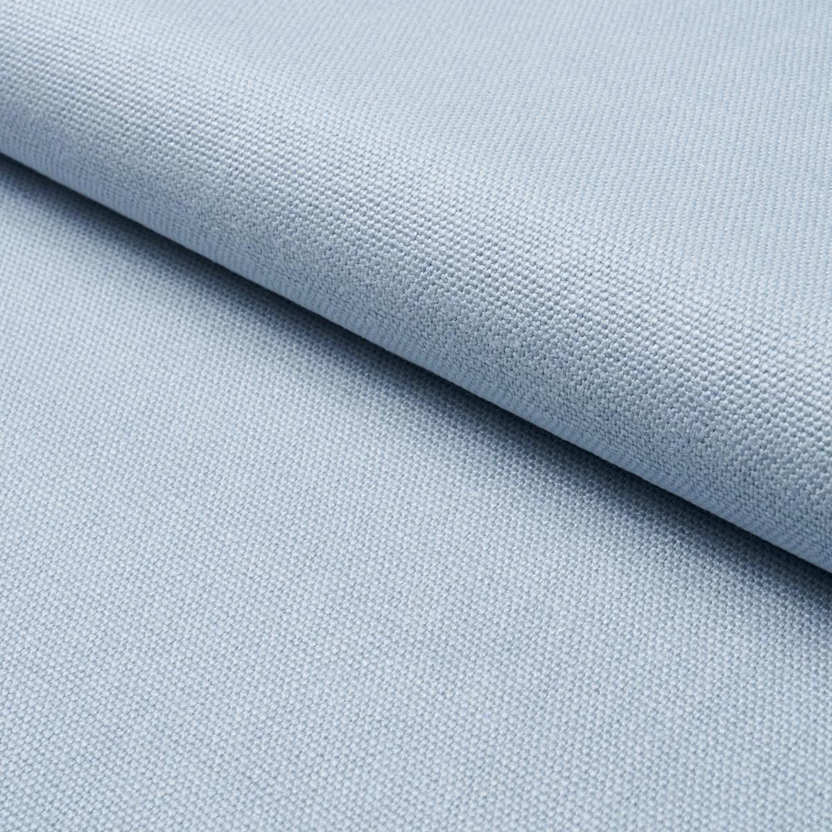Schumacher 84945 Franc Linen Sky fabric swatch