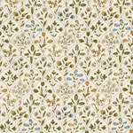 Schumacher 182161 Frances Floral Indoor/Outdoor Document fabric swatch