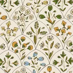 Schumacher 182161 Frances Floral Indoor/Outdoor Document fabric swatch