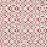 Schumacher 82912 Francestown Coverlet Crimson fabric swatch
