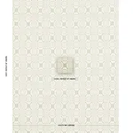 Schumacher 82910 Francestown Coverlet Leaf fabric swatch