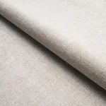 Schumacher 71725 Franco Linen-Blend Chenille Birch fabric swatch