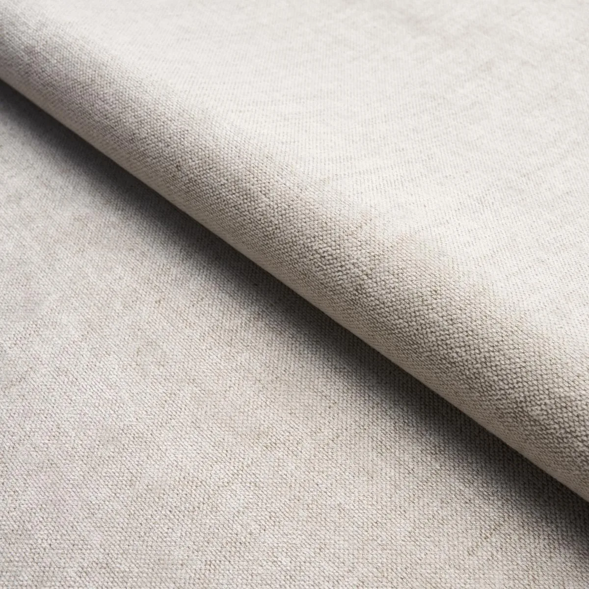 Schumacher 71725 Franco Linen-Blend Chenille Birch fabric swatch