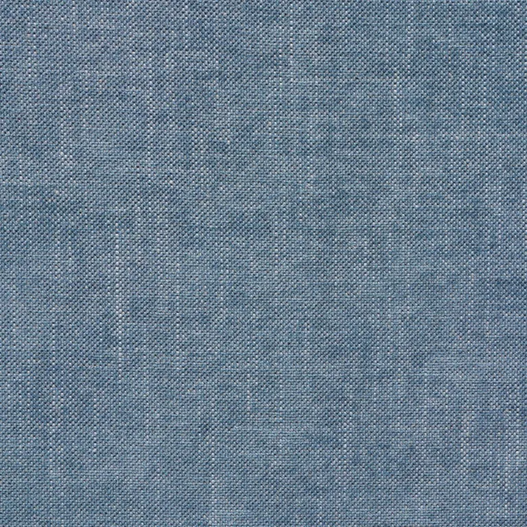Schumacher 75080 Franco Linen-Blend Chenille Denim fabric swatch
