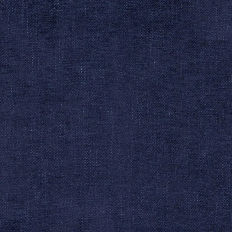 Schumacher 71728 Franco Linen-Blend Chenille Indigo fabric swatch